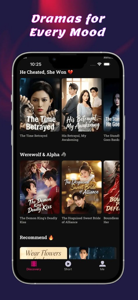 DramaFix discovery feed